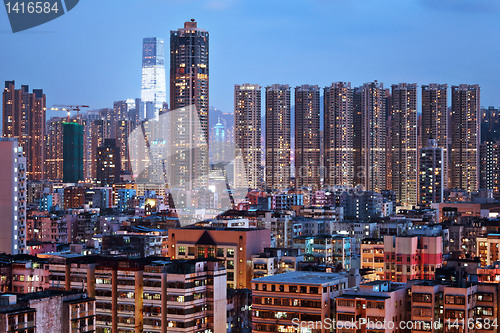 Image of Hong Kong city downtown