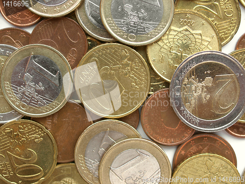 Image of Euro coins