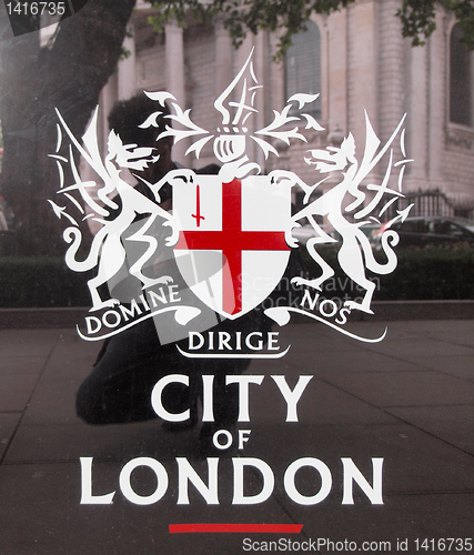 Image of London coat of arms
