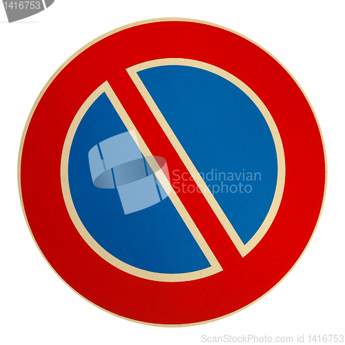 Image of No parking sign