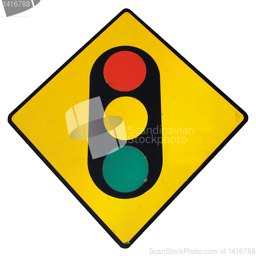 Image of Traffic light sign