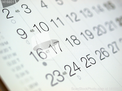Image of Calendar