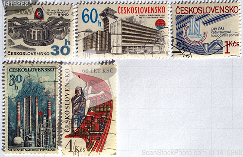 Image of Czech stamps