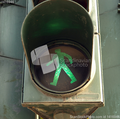 Image of Traffic light sign