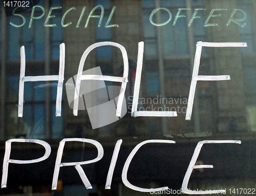 Image of Half price