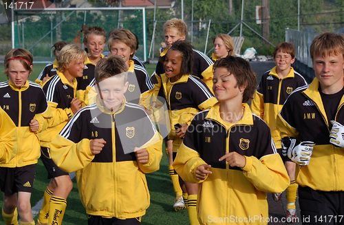 Image of Bærum 93 soccer team