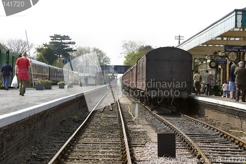 Image of train in the station