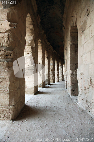 Image of The amphitheater in El-Jem, Tunisia