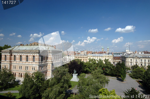 Image of panorama of zagreb