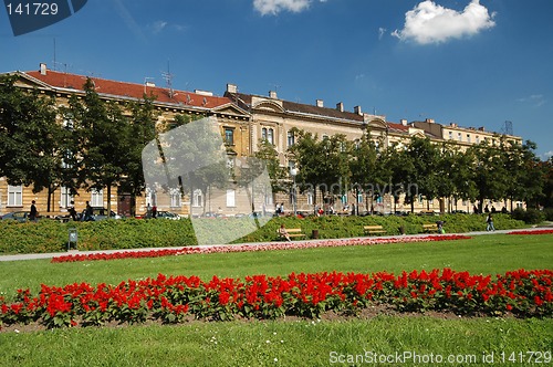 Image of park in zagreb