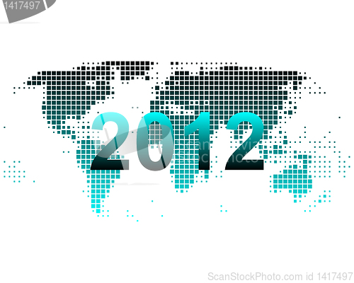 Image of World map 2012