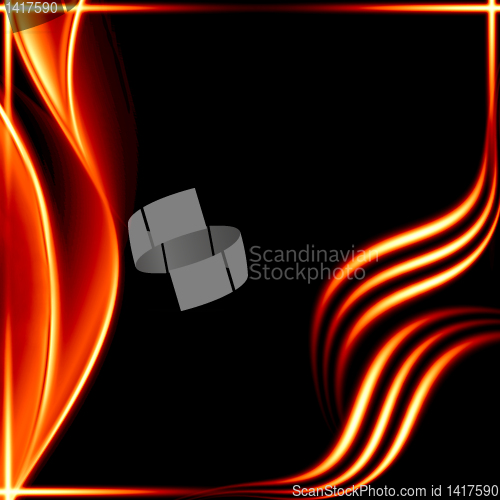 Image of golden design