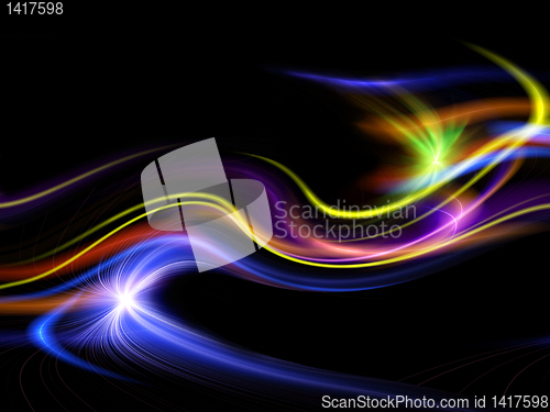 Image of abstract colorful design