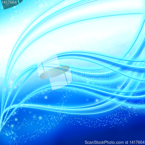 Image of abstract wave energy