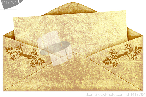 Image of old vintage envelope