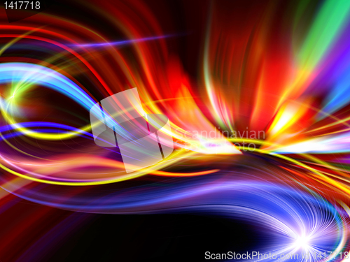 Image of abstract colorful design