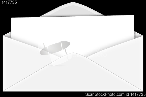 Image of old vintage envelope