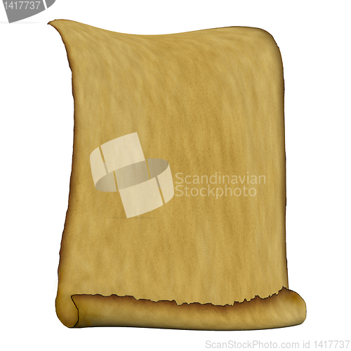 Image of Antique ancient scroll