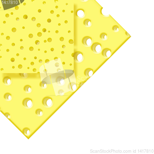 Image of slice of cheese