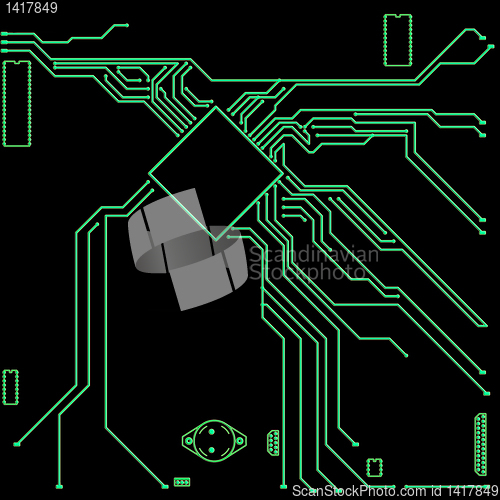 Image of circuit board
