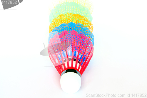 Image of badminton shuttlecocks for children