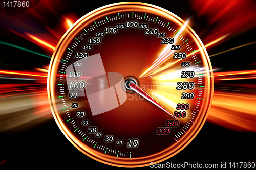 Image of zoom acceleration motion 