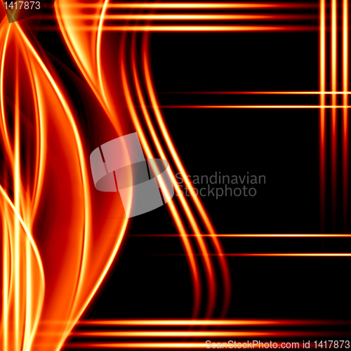 Image of golden design