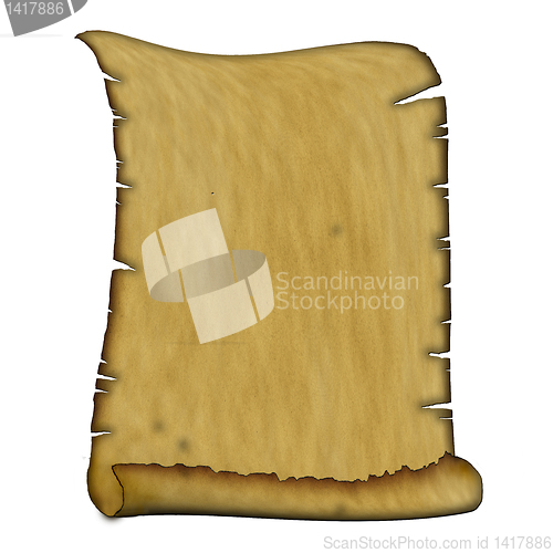 Image of Antique ancient scroll