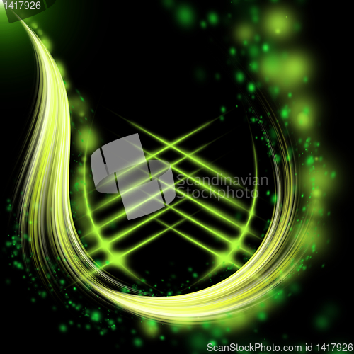 Image of abstract green pattern