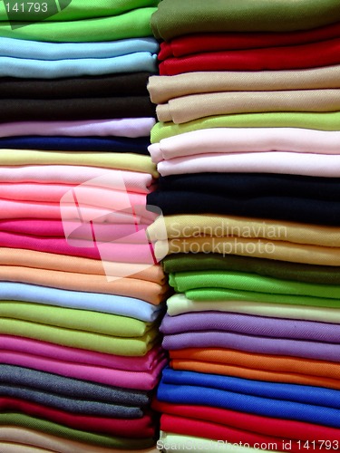 Image of Colorful cashmere scarves