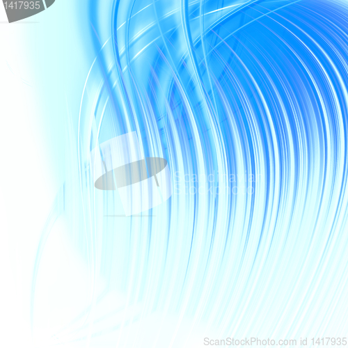 Image of abstract blue wave 