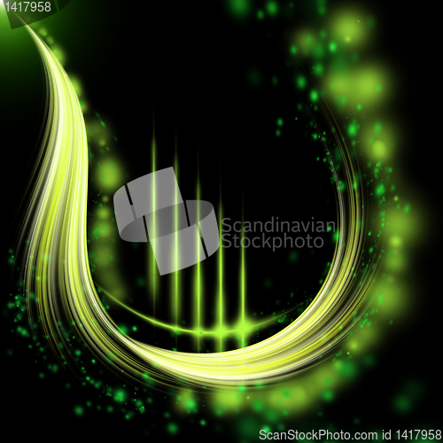 Image of abstract green pattern