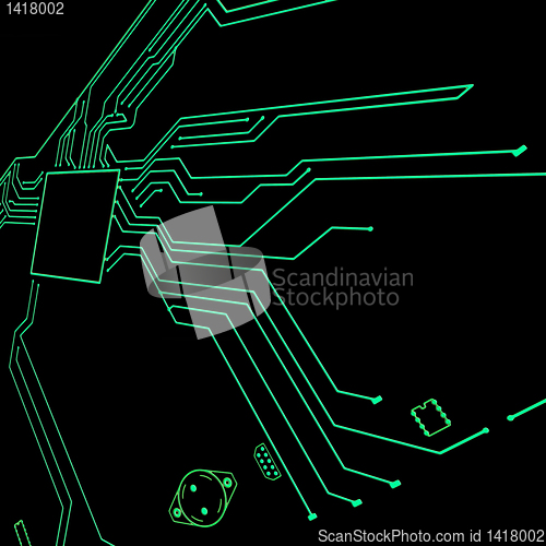 Image of circuit board