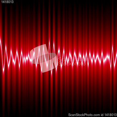 Image of abstract wave energy 