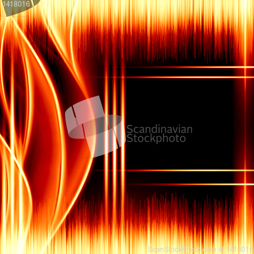 Image of golden design