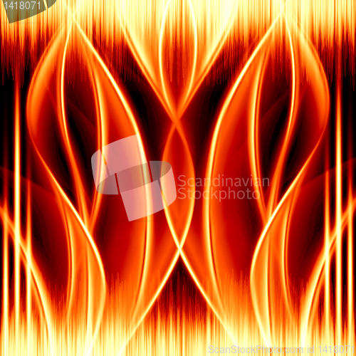 Image of golden design