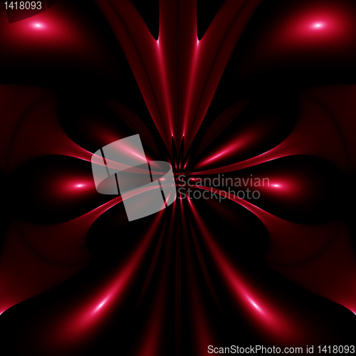Image of original abstract design on a black background