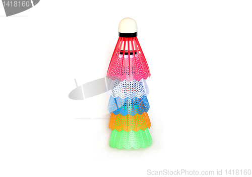 Image of shuttlecocks for badminton 