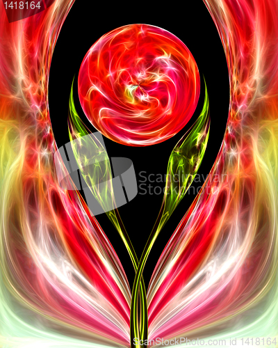 Image of abstract colored design