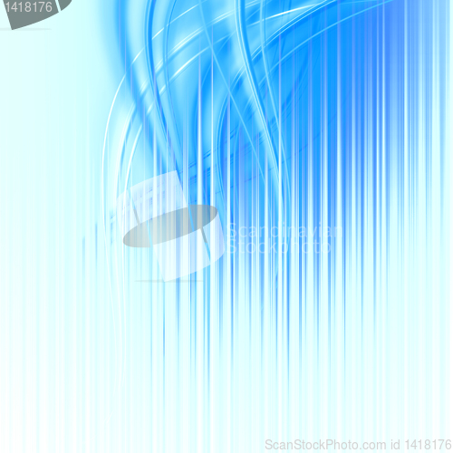 Image of abstract blue wave 