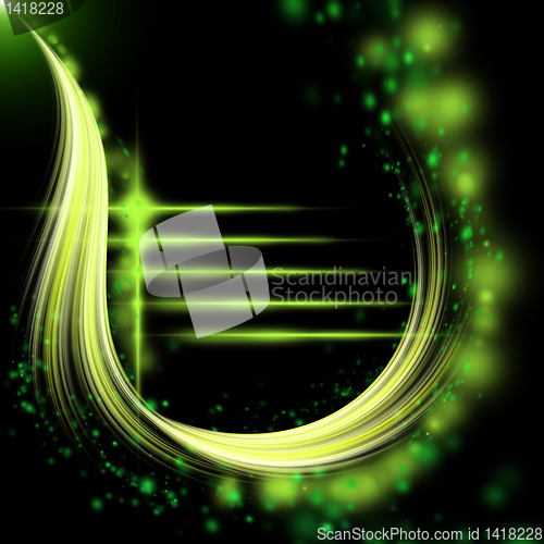 Image of abstract green pattern