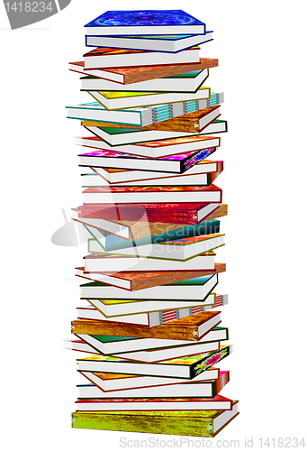 Image of stack of books