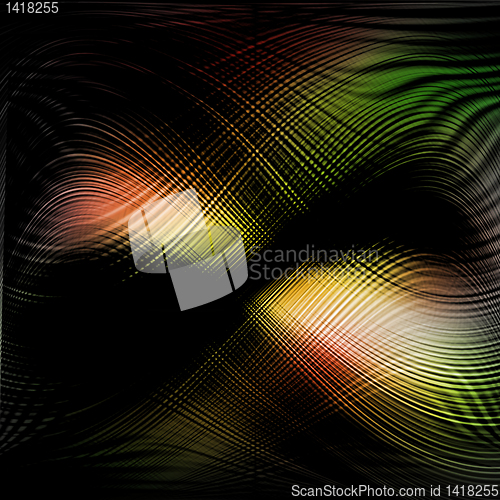 Image of abstract wave energy