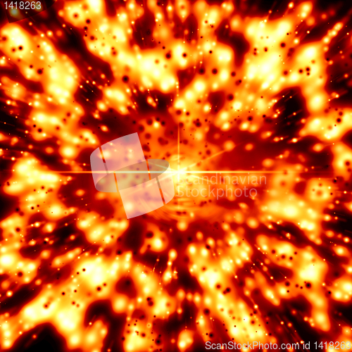 Image of golden design