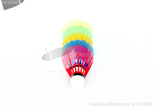 Image of badminton shuttlecocks