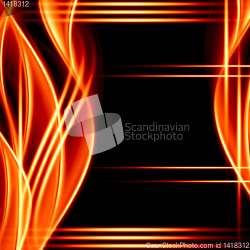 Image of golden design