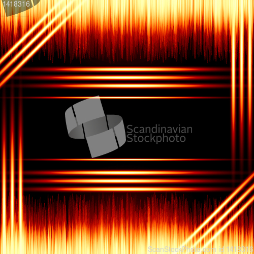 Image of golden design