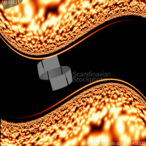 Image of glowing motion plasma and funnel