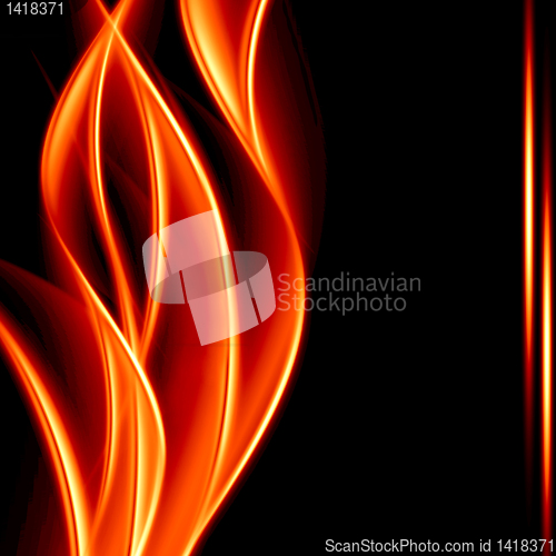 Image of golden design