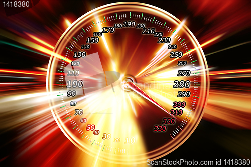 Image of zoom acceleration motion 